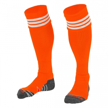 Stanno Ring Stutzenstrumpf Orange-Weiß